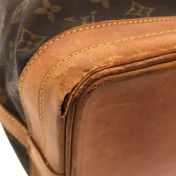 Auth LOUIS VUITTON Noe M42224 Monogram A28906 Shoulder Bag Monogram Canvas - Picture 7 of 14